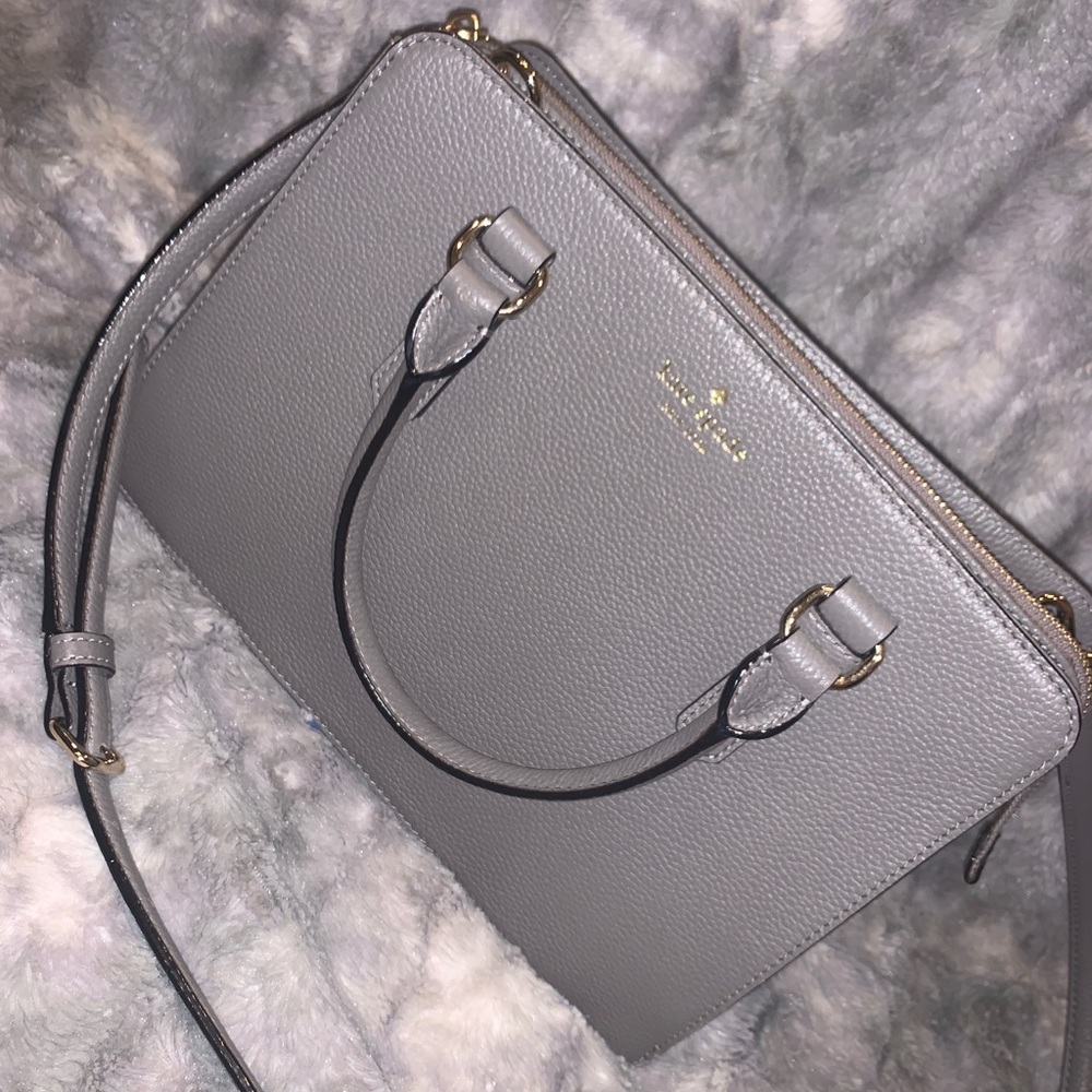 Kate Spade Gray Shoulder Bag